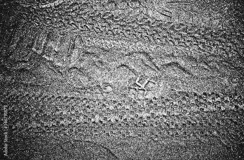 Distressed overlay texture of rusted peeled metal