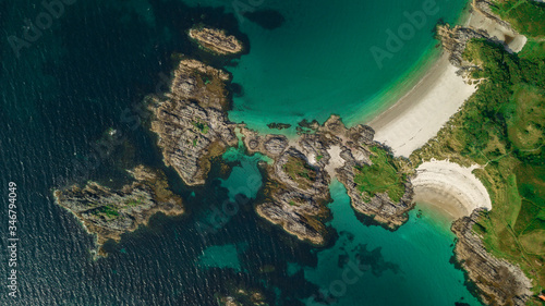 aerial view of the sea © Alvaro