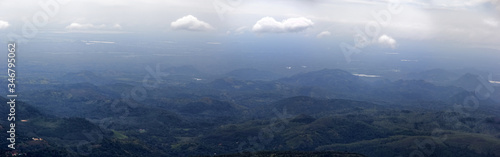 Mountain plateau in Sri Lanka photo