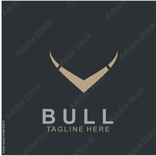 Premium bull logo design