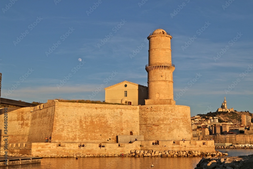 Fototapeta premium Fort Saint-Jean_Marseille