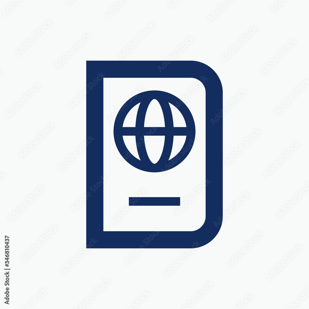 World passport with line vector minimalistic icon. Legal tourism pay vector symbol. Document cover icons set for web design. Travel concept flat icons for app design. Id emigration sign World passport with line vector minimalistic icon. Legal tourism pay vector symbol. Document cover icons set for web design. Travel concept flat icons for app design. Id emigration sign
