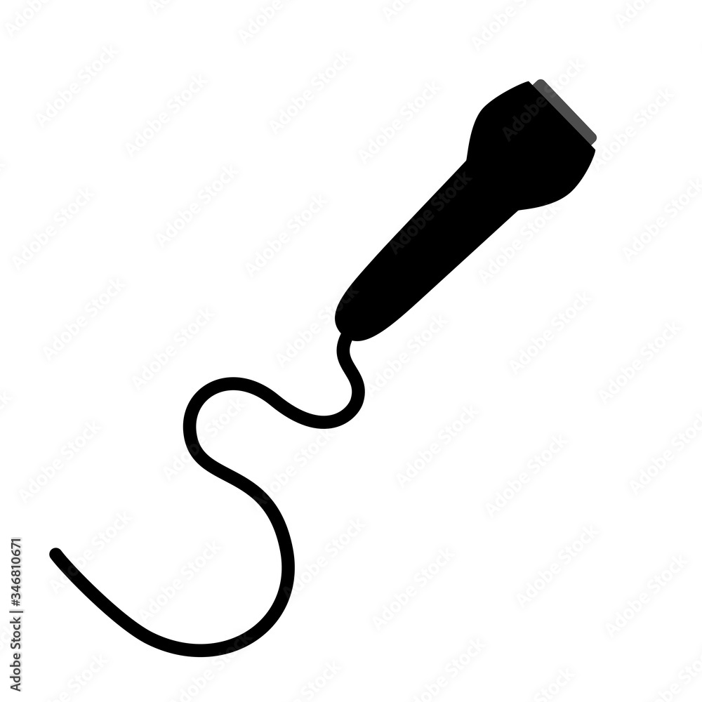 Call button icon on white background. Nurse call button in hospital. Silhouette vector design Call button icon on white background. Nurse call button in hospital. Silhouette vector design
