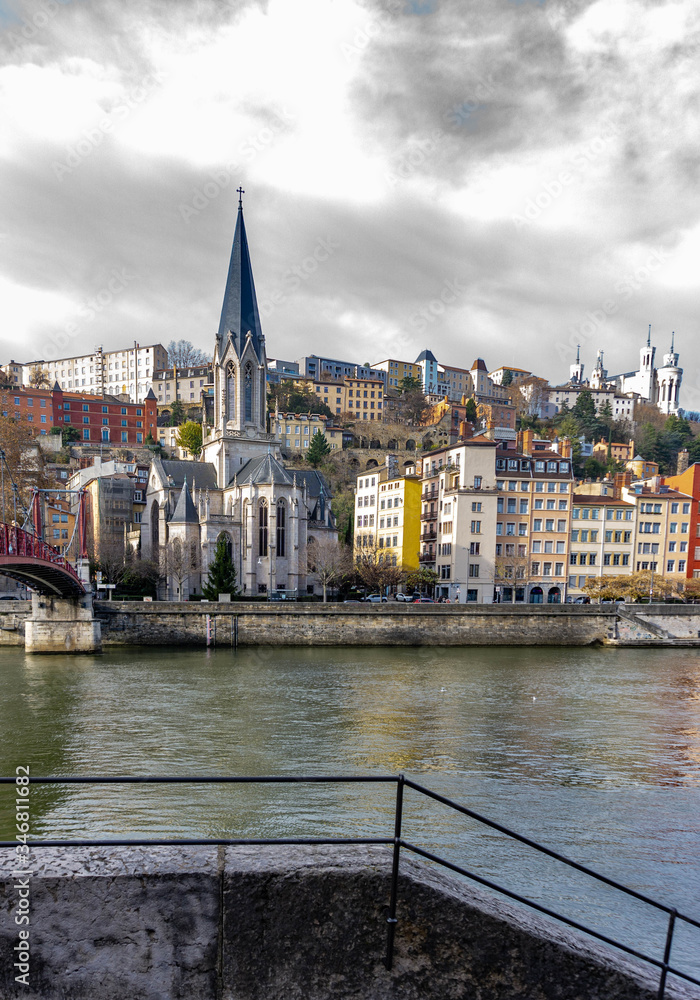 Fototapeta premium Église Saint-Georges (Lyon, France)
