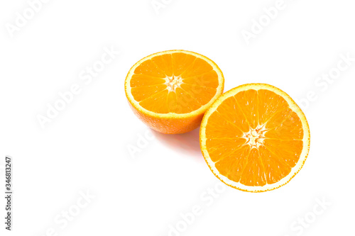 Orange isolated on white background