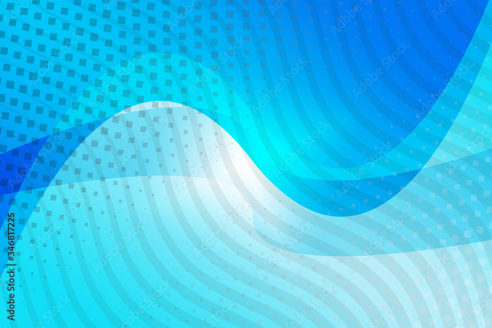 Fototapeta premium abstract, blue, light, design, wallpaper, illustration, technology, graphic, pattern, wave, space, digital, texture, backdrop, lines, art, motion, line, curve, backgrounds, fractal, color, business