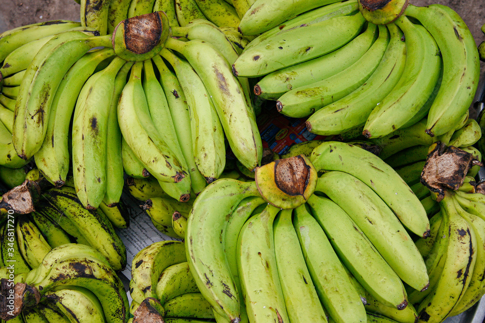 Bananen auf einem Markt in Vietnam