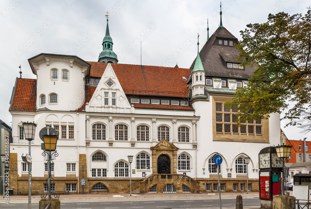 Building of Bomann Museum, Celle, Germany