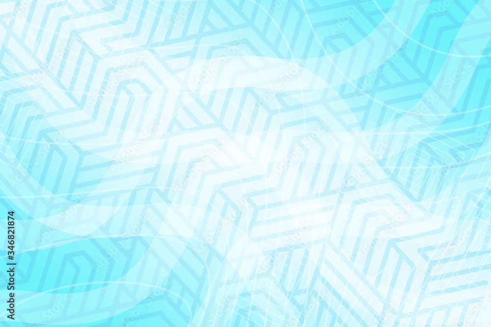 Fototapeta premium abstract, blue, light, design, wallpaper, illustration, fractal, pattern, texture, wave, space, energy, graphic, technology, art, white, backdrop, lines, color, backgrounds, concept, digital, image