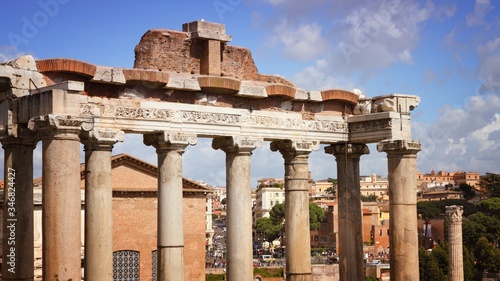 Roman Forum. Italian landmarks.