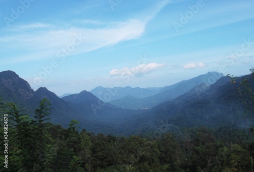 mountain landscape in the morning