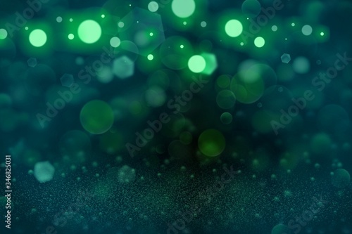 cute glossy glitter lights defocused bokeh abstract background, festival mockup texture with blank space for your content