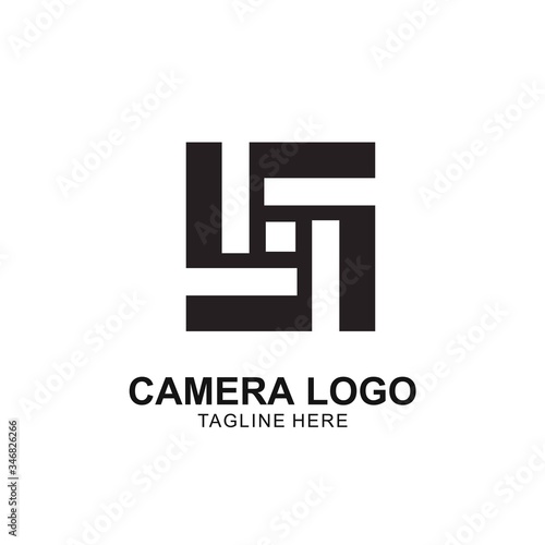 Camera Logo Vector Template