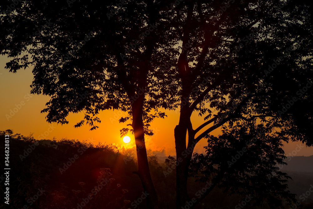 Sunset in Bali Island