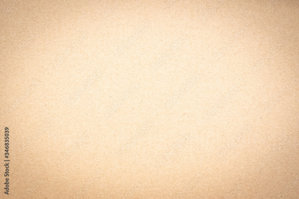 Brown paper texture background or cardboard surface from a paper box for packing. and for the designs decoration and nature background concept