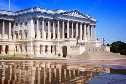 Washington - Congress. Filtered image style.