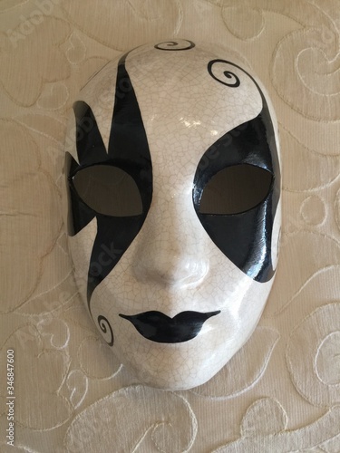 Artistic face masks
