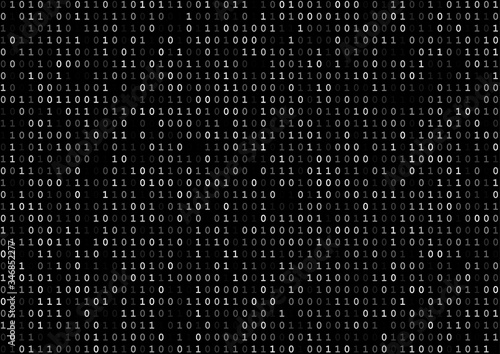 Dark binary code