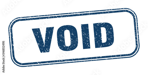 void stamp. void square grunge sign. label
