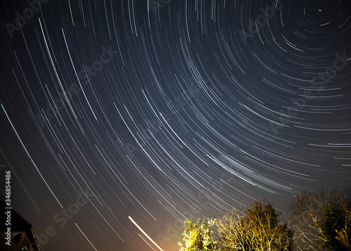 Startrails looking North West