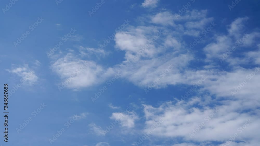 High-quality timelapse of blue sky and clouds High-quality timelapse of blue sky and clouds