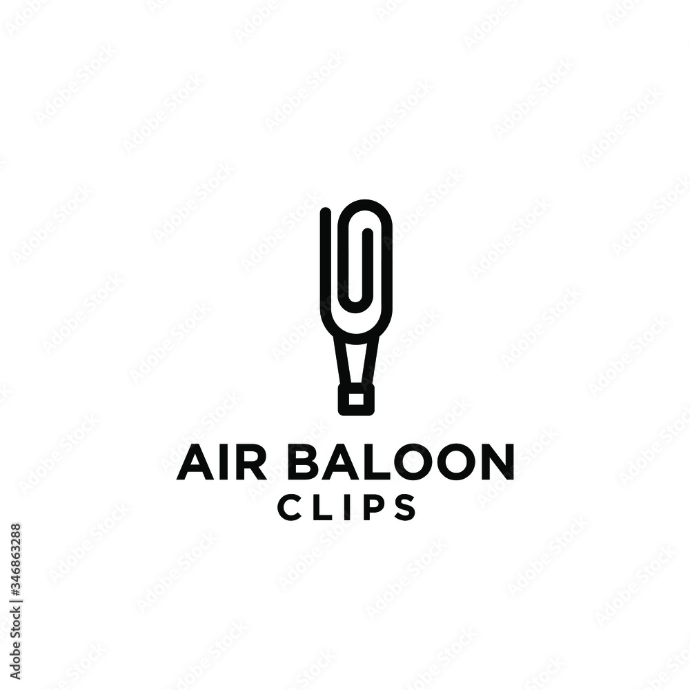 simple pencil clip logo icon design template simple pencil clip logo icon design template