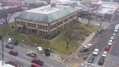 Courthouse and Town Square, Huntsville, Texas, USA