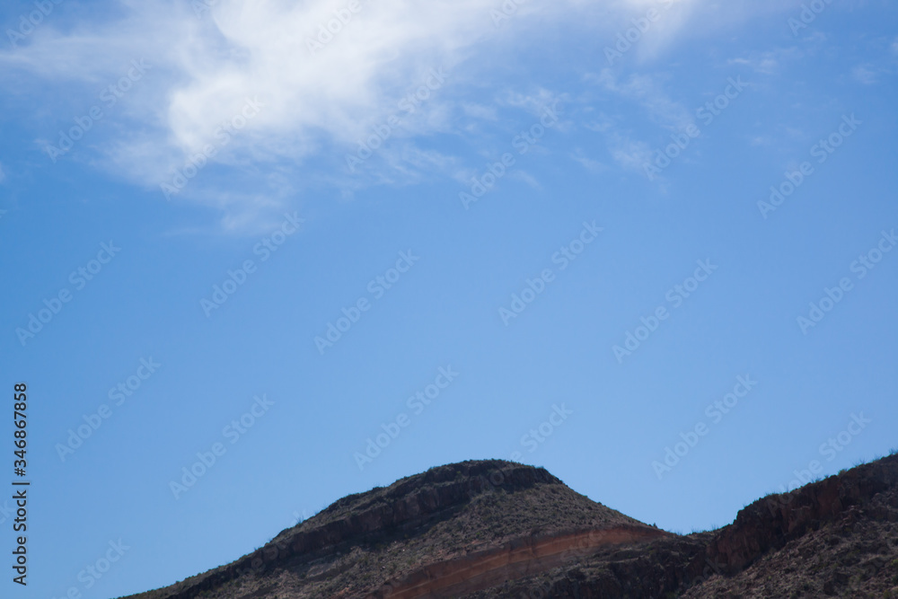 Fototapeta premium Mountains in Big Bend National Park, Texas
