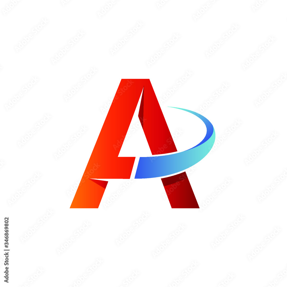 Letter a initial logo in vector Letter a initial logo in vector