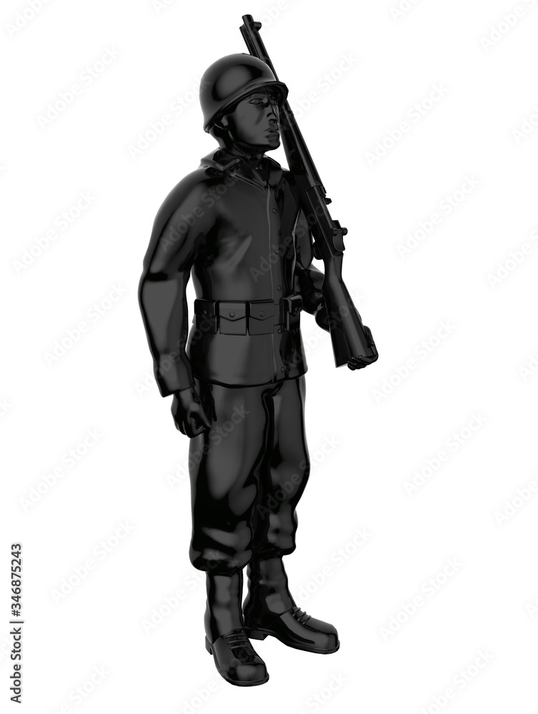 Army soldiers silhouette. Soldier keeps watch on guard. Rangers on border. Commandos team unit. Special force crew. 3d render Army soldiers silhouette. Soldier keeps watch on guard. Rangers on border. Commandos team unit. Special force crew. 3d render