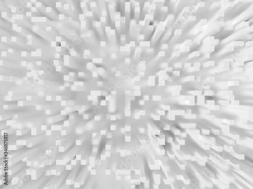 Фотография 3d abstract architecture background