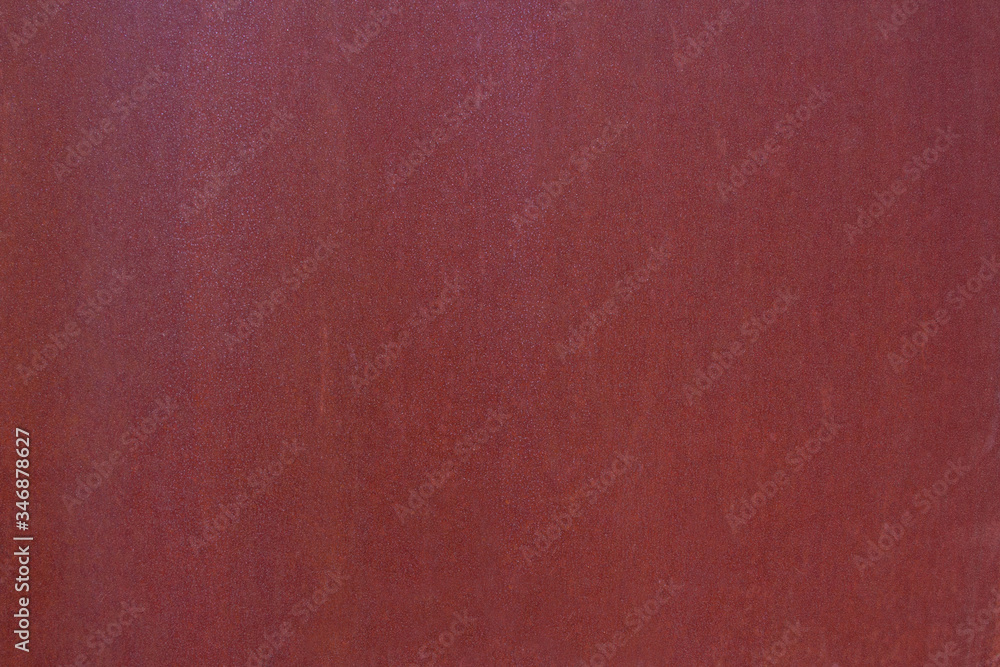 Fototapeta premium Red rust and rusted metallic background. Old metal iron panel.