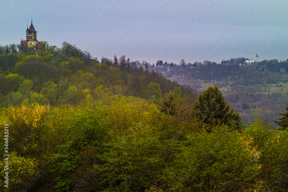 The Burgsberg, the home mountain of Varnsdorf