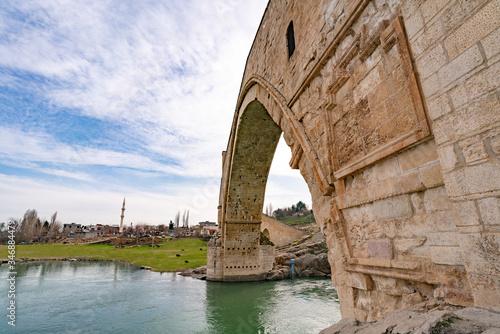 Malabadi Bridge in southeastern Turkey photo