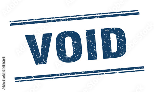 void stamp. void label. square grunge sign
