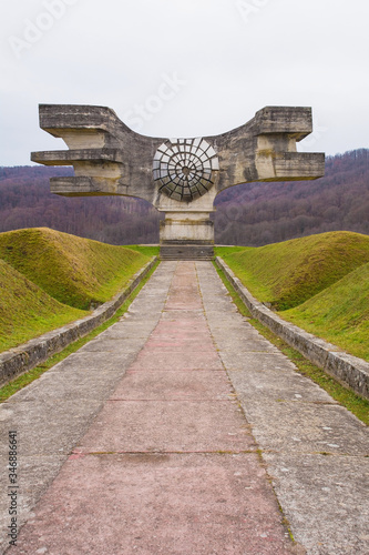Valokuva The Monument to the Revolution of the People of Moslavina in Bjelovar-Bilogora C
