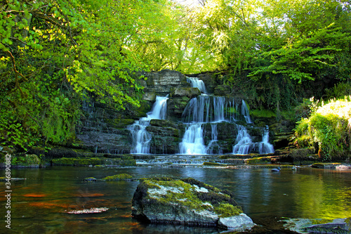 Boho Waterfall in The Distance