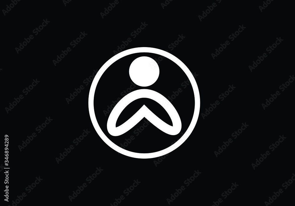 Connect People Logo Template, Social media network people logo Connect People Logo Template, Social media network people logo