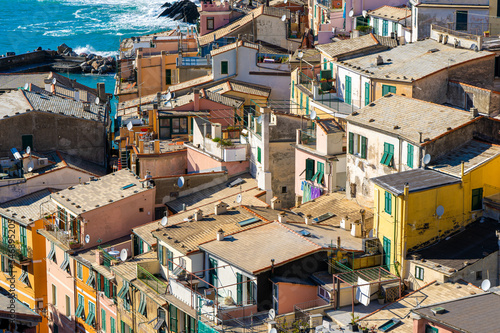 Cityscape of Vernazza, Liguria, Cinque terre, Italy © Davide Marconcini