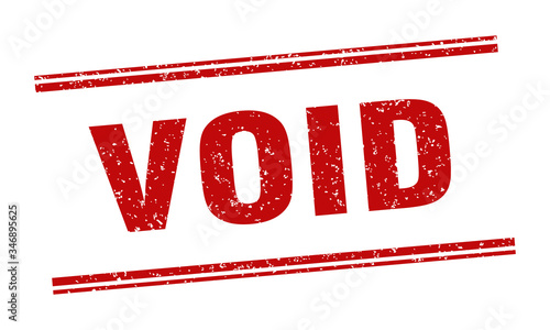 void stamp. void label. square grunge sign