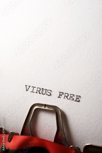 Virus free text