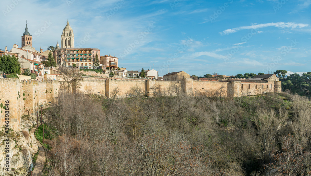 Panoramic of Segovia