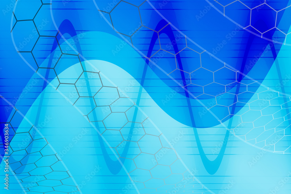 Fototapeta premium abstract, blue, light, wallpaper, technology, design, illustration, pattern, digital, texture, graphic, business, futuristic, concept, science, web, backdrop, computer, internet, space, color, lines