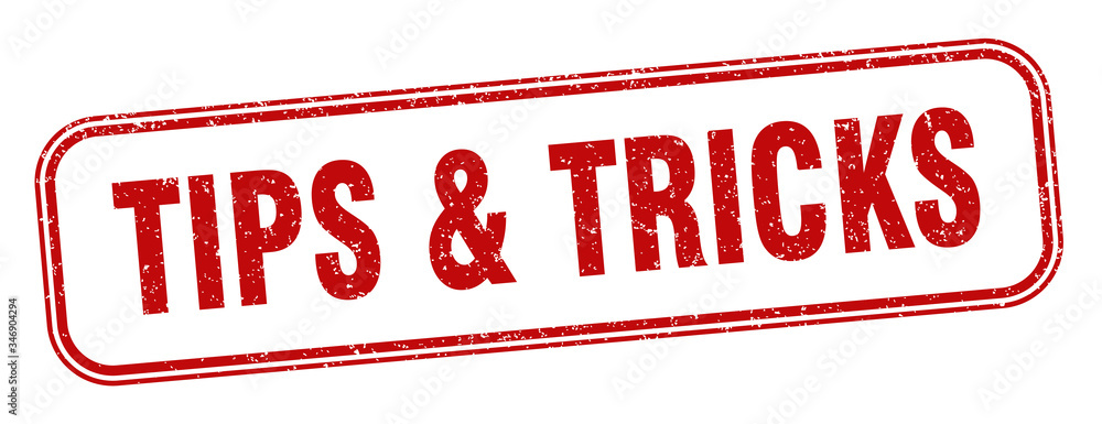 tips & tricks stamp. tips & tricks square grunge sign. label tips & tricks stamp. tips & tricks square grunge sign. label