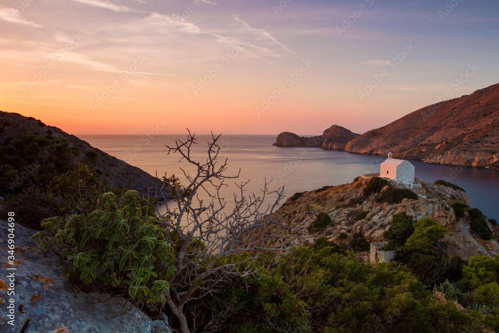 Syros - sunset - greek - island