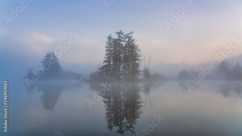 Early Morning Fog On Mud Bay © John