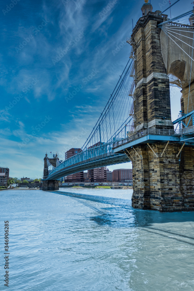 Obraz premium Cincinnati Bridge