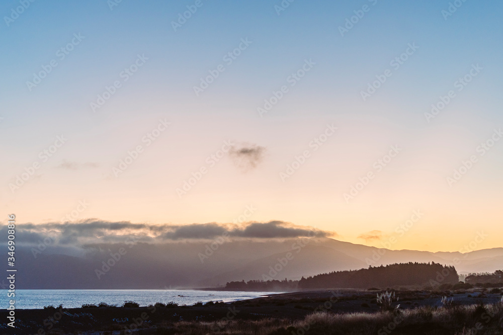 Natur Berge Meer Sonnenuntergang Orange Natur Berge Meer Sonnenuntergang Orange