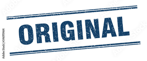 original stamp. original label. square grunge sign
