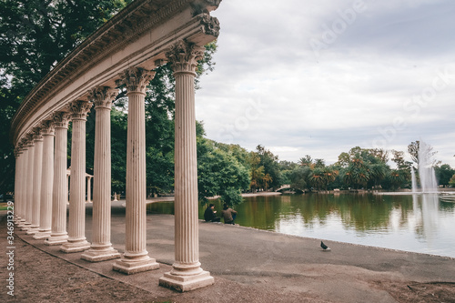 Rosario Argentina: Independence Park the biggest park of the city located in Northern Rosario. May.2019